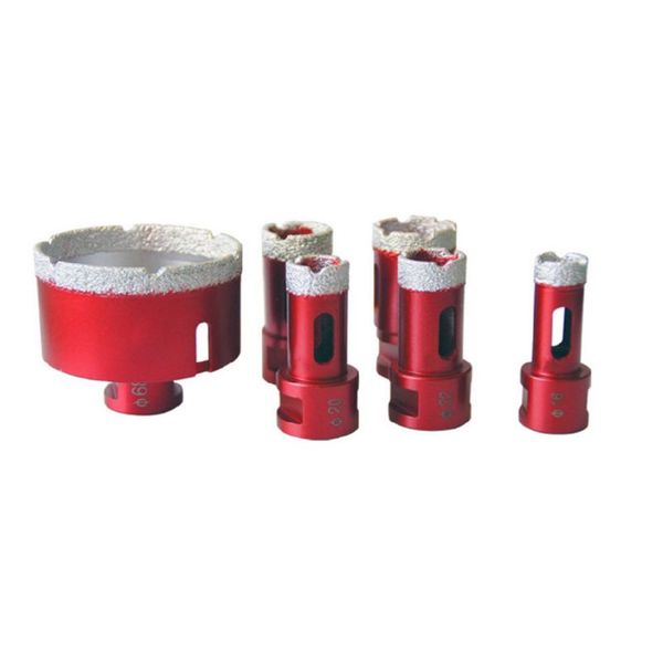 

6-75mm m14 vacuum brazed drill bit high hardness hole saw cutter for marble tile