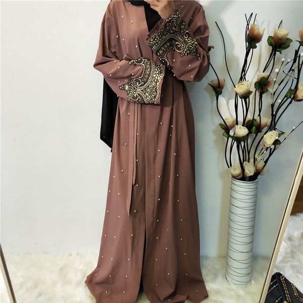

ramadan abayas for women muslim hijab dress caftan kimono cardigan abaya kaftan dubai qatar uae oman robe femme islamic clothing, Red