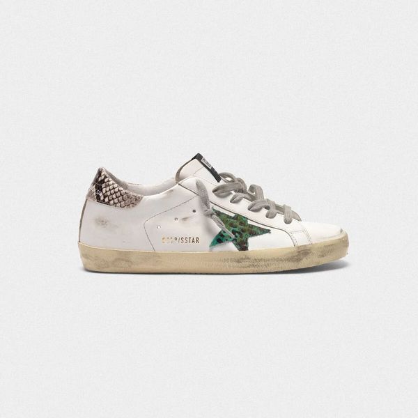 

2019 italy golden go e gdb old tyle de igner fa hion neaker genuine leather men women neaker uper tar in cavallino tampa leopardata, Black