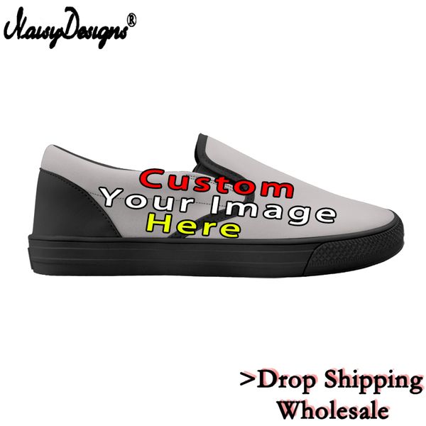 

custom logo canvas shoes outdoor men black shoes casual boat women's boys lady walking zapatosdrop shipping