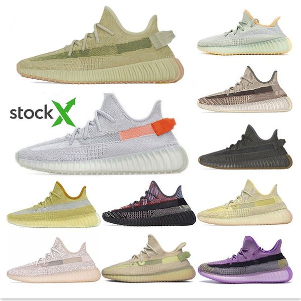 

desert sage kanye mens running shoes womens eliada sneakers yecheil yeezreel clay beluga stockx des chaussures rf glow shoe sport with box