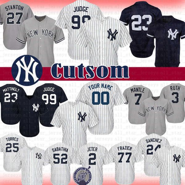 

99 aaron judge new york cu tom yankee ba eball jer ey 27 giancarlo tanton gleyber torre don mattingly gary anchez 3 ruth mantle abathia