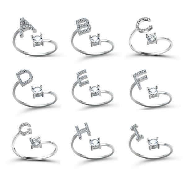 

1pcs w silvery full drilling adjustable rings for women party favors finger jewelry gift for valentines party gifts for souvenir