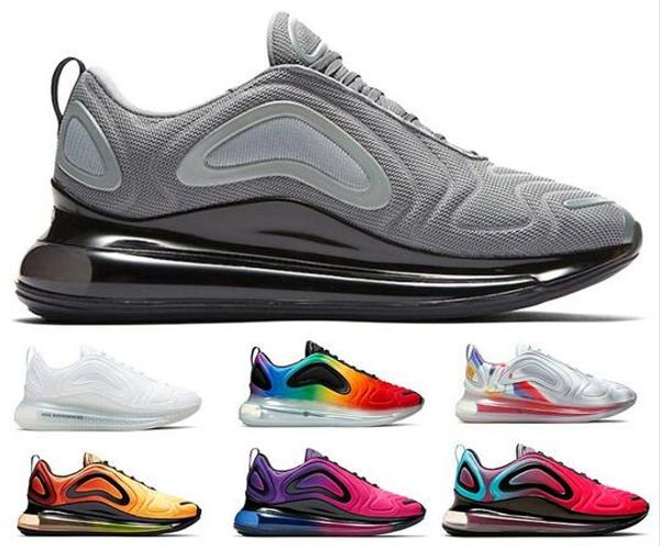 

running shoes men women cool grey sunrise sunset triple black white volt be true pride fashion mens sport sneaker size 36-45