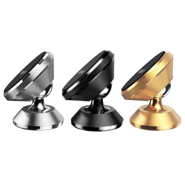 

joyroom moguu mg-zs002 magnetic car phone holder mount 360 degree rotatable suction cup - silver