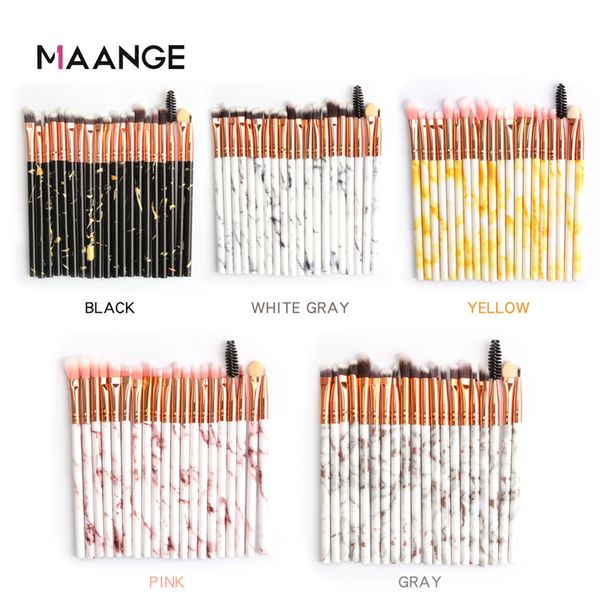 

maange makeup brushes set 20pcs multifunctional makeup brush concealer eyeshadow brush set tool maquiagem