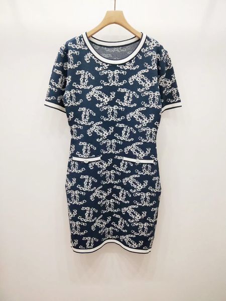 

Milan runway dre 2019 ping ummer o neck hort leeve letter print de igner dre brand ame tyle dre 022302