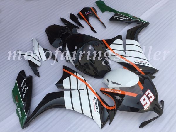 

oem quality new abs full fairings kits fit for honda cbr1000rr (2012 2013 2014 2015 2016) cbr1000rr 12-16 bodywork set white green black