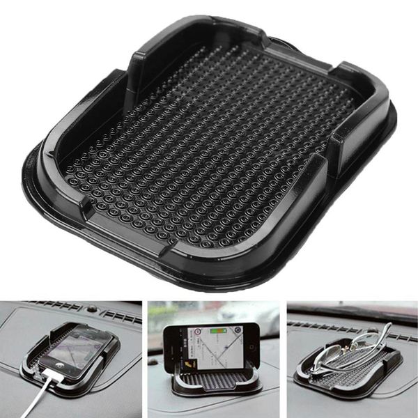 

multi-functional car rubber sticky dashboard phone holder it can placed the car dashboard. anti slip mat 67g