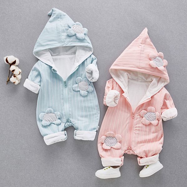 

baby jumpsuit spring and autumn 2020 long-sleeved baby clothes newborn clothes baby clothes a generation of hair children, Blue
