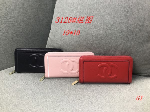

men's wallet 2019 new no chanel luxury short leather wallet men's purse card holder ing