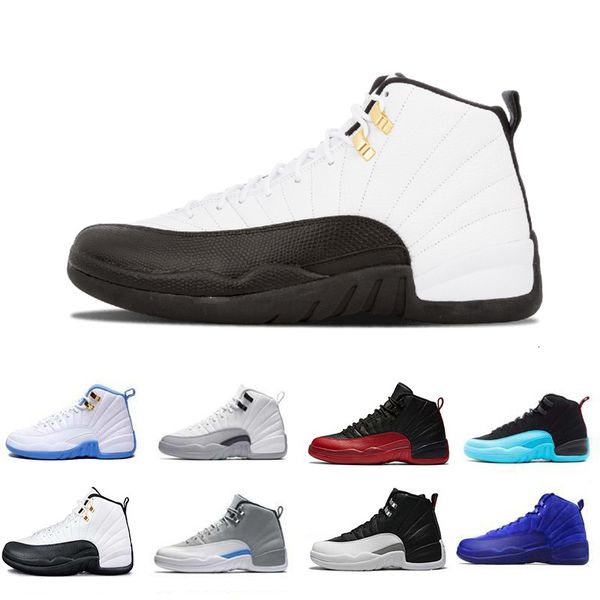 

новые xii 12 бордо темно-серый мужская баскетбольная обувь спорт 12s такси грипп игра мастер белый черный спортивные кроссовки кроссовки раз
