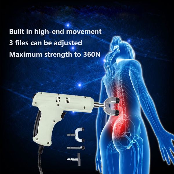 

2018 new smart activator massager electric correction gun therapy chiropractic adjusting instrument adjustable intensity