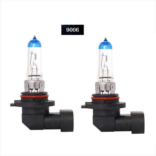 

2pcs hb4 9006 12v 55w 5000k auto halogen headlamp bulb bulb blue light lamp super white naturally