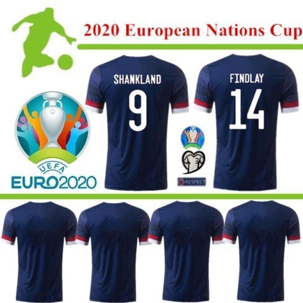 

2020 scotland soccer jerseys home bobertson 2 fraser 11 armstrong 18 burke 9 ccgregor 10 forrest 7 19 20 kids child jersey football shirts, Black;yellow