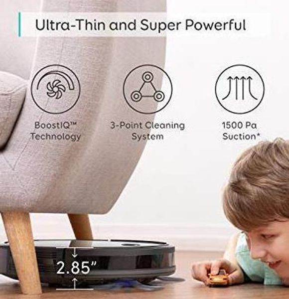 

Irobot authentic eufy boo tiq robovac 30c wi fi upgraded uper thin 1500pa trong uction elf charging robotic vacuum cleaner on ale