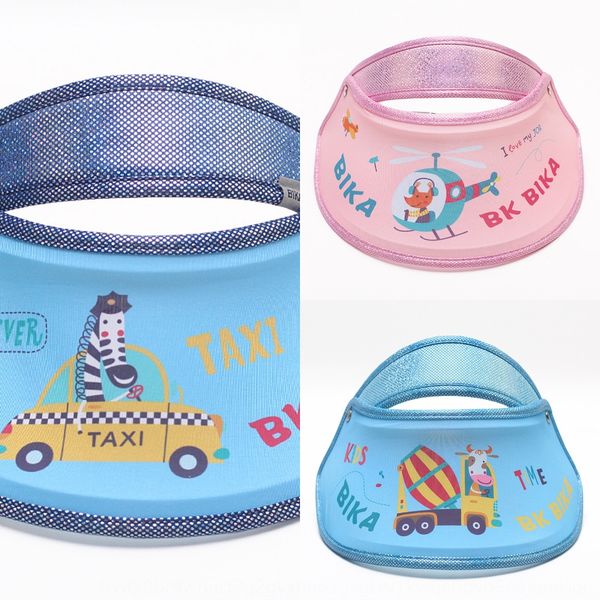 

lengthened lengthened brim and empty brim sun male and female children sun hat no outdoor riding empty hat, Yellow