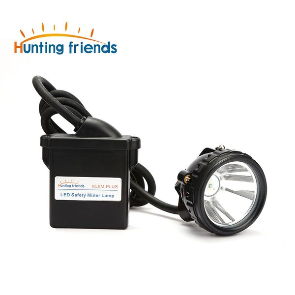 

10pcs/lot kl8m.p led miner lamp waterproof mining headlamp explosion proof mining cap lamp rechargeable flashlight headlamp