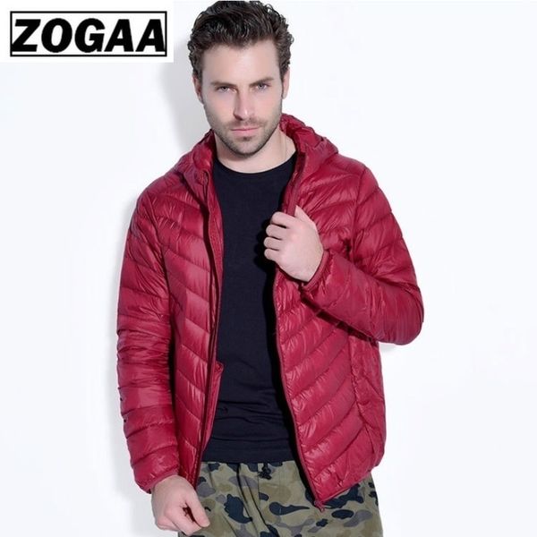 

zogaa winter parkas men 2019 hooded jacket male warm parkas jacket mens solid thick jackets and coats man winter s-3xl, Black