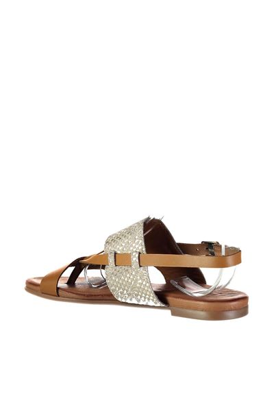 

pearl genuine leather tan women 's sandals 120130008353, Black