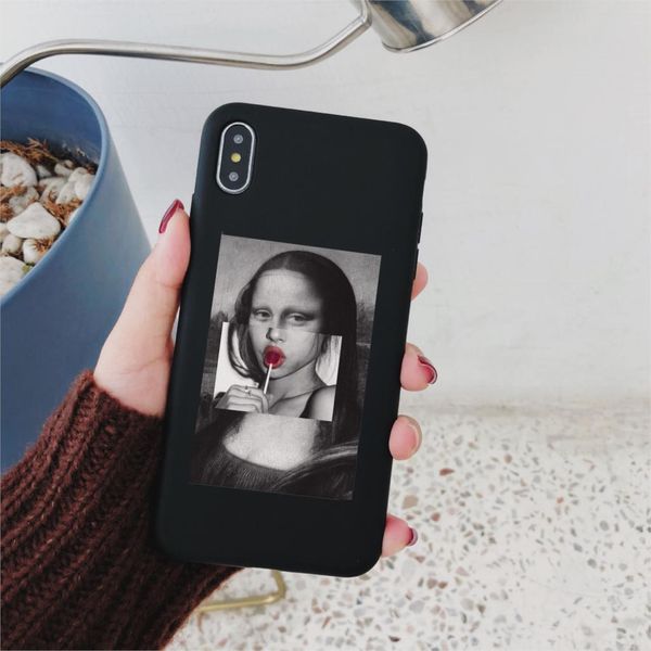 

for iphone 11 case mona lisa art david soft silicone phone case cover for apple iphone 5s 6 6s 7 8 plus xr xs 11pro max case