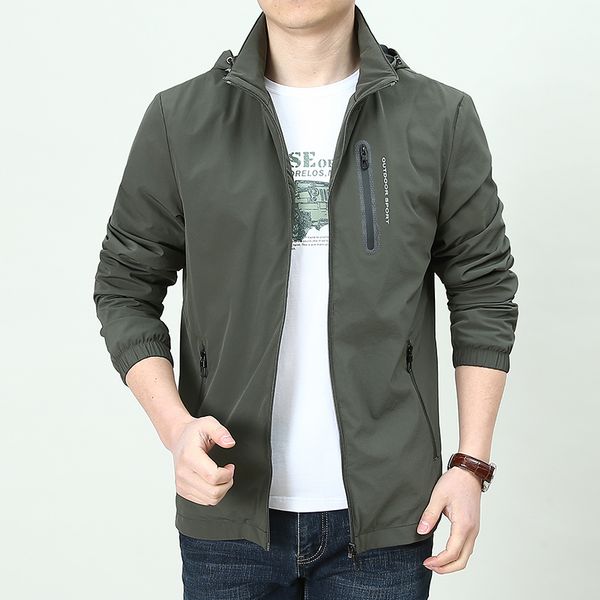 

new spring 2019 new men's bomber zipper jacket male casual streetwear hip hop slim fit pilot coat men clothing plus size 4xl, Black;brown