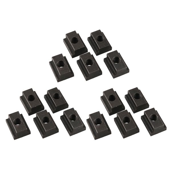 

set of 15 t-slot nuts truck t-nut for tacoma pick-up truck replacement black