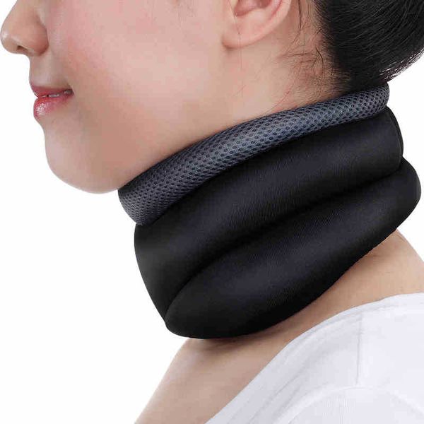 

new comfortable cervical collar neck brace support neck cervical spine stiffness pain relief cervical infrared magnets therpay brace