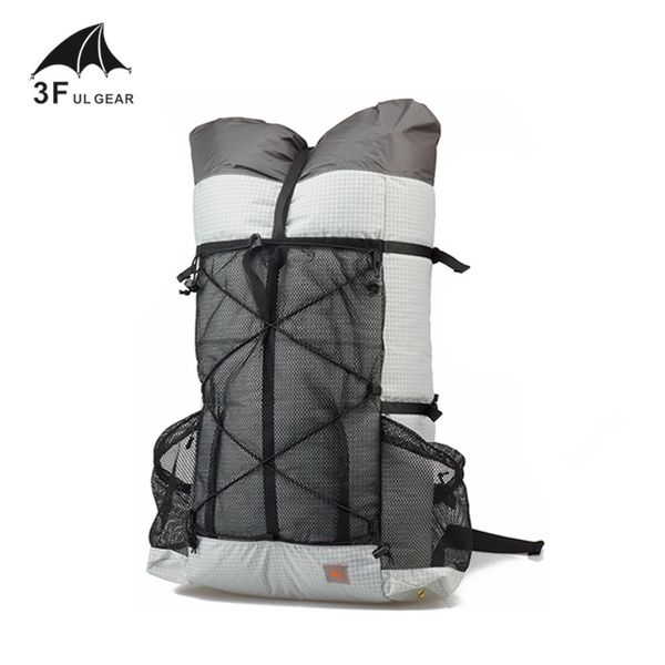 

3f ul gear tutor 26l 38l ultralight backpack outdoo camping hiking waterproof backpack uhmwpe bags frameless packs