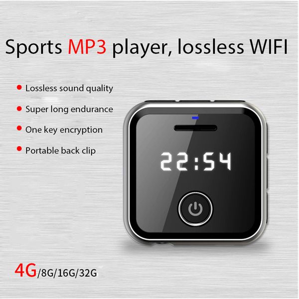 

hifi lossless mp3 player earphone fm recorder u disk function 4gb music player support tf expansion to 64g audio player