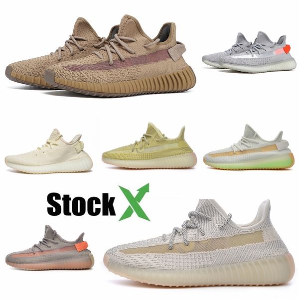 

kanye west v2 spring 2020 running shoes women men desinger trainers desert sage bred cream white sesame sports zapatos sneakers #qa701