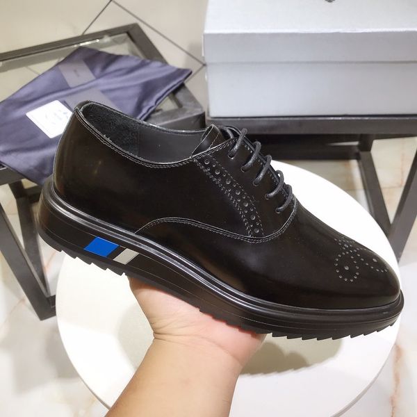 

ew arrival italian men high shoes mens wedding shoes men leather shoes grey men's size 38-44 with box, Black