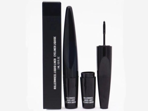 

epacket new makeup eye rollerwheel liquide eyeliner waterproof eyeliner black1ml