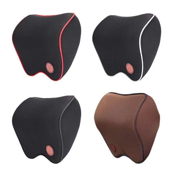 

1pcs car seat headrest pillow memory cotton travel protector auto neck head head car accessories seat rest cushion support m1u0