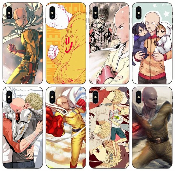 

tongtrade] saitama genos inhyuk one punch man case for iphone 11 pro x xs max 8s 7s 6s 5s 4s galaxy a5 huawei gr3 gr5 motorola moto g4 case