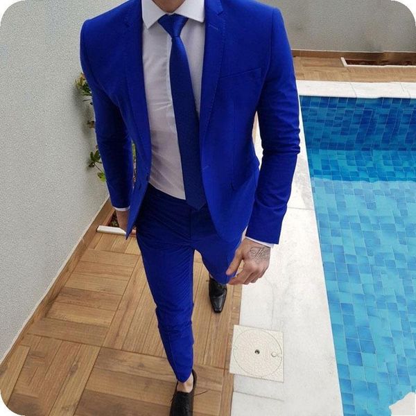 

new fashion one button royal blue groom tuxedos notch lapel men suits wedding/prom/dinner man blazer (jacket+pants+tie) w376, Black;gray