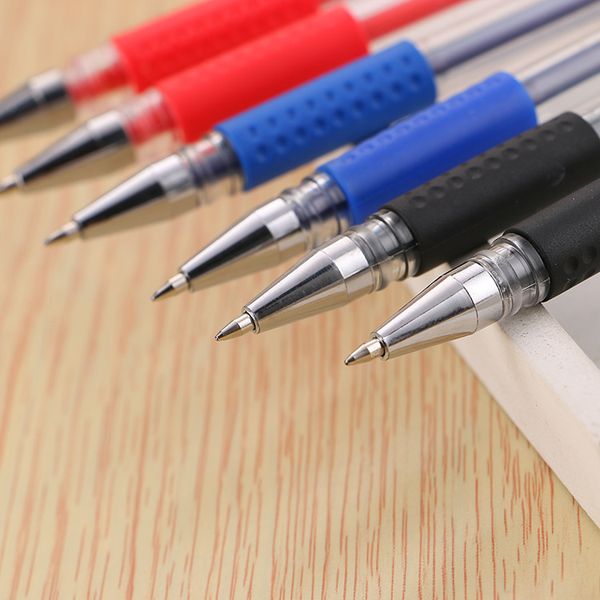 

20 шт / комплект - пластиковые шариковая ручка красный, синий и черный цвета шариковые пользовательские transparent шариковая ручка, Blue;orange