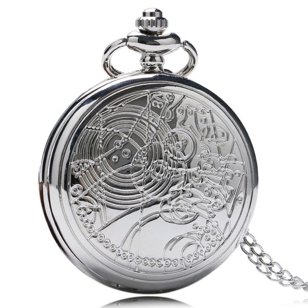 

who pocket watch design pocket watch luxury sliver fob, Slivery;golden