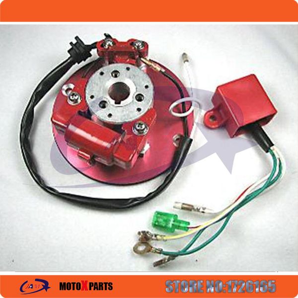 

гоночный татор magneto racing inner rotor cdi kit красный для 110 125 140 куб. см lifan yx pit dirt bike new