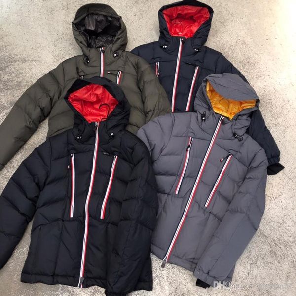 

2019 winter warm jacket men article 3 the color zipper mens coat white duck down jacket black tarmac grey blue mens jacket arnensee