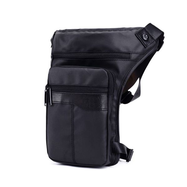 

men waterproof oxford waist leg bag drop travel riding motorcycle tactical bags