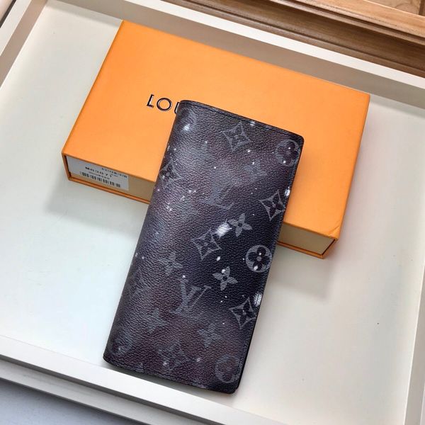 

лучший длинный кошелек на молнии с коробкой для женщин бренд из натуральной кожи