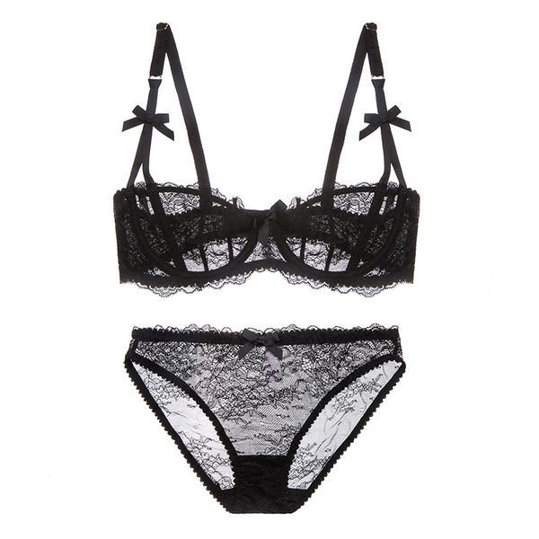 

transparent lace bras fashion floral bralette for women erotic underwear lingerie bralette female bow brallete brassiere, Red;black