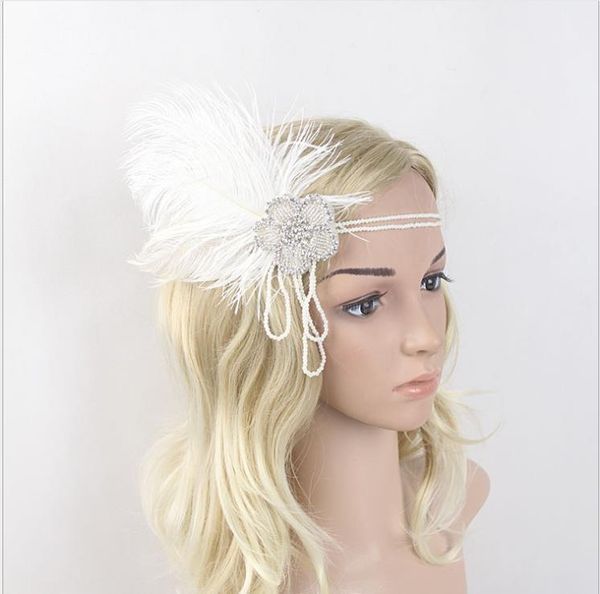 

feather head with plum blossom shaped drill with banquet and dance belt, Silver