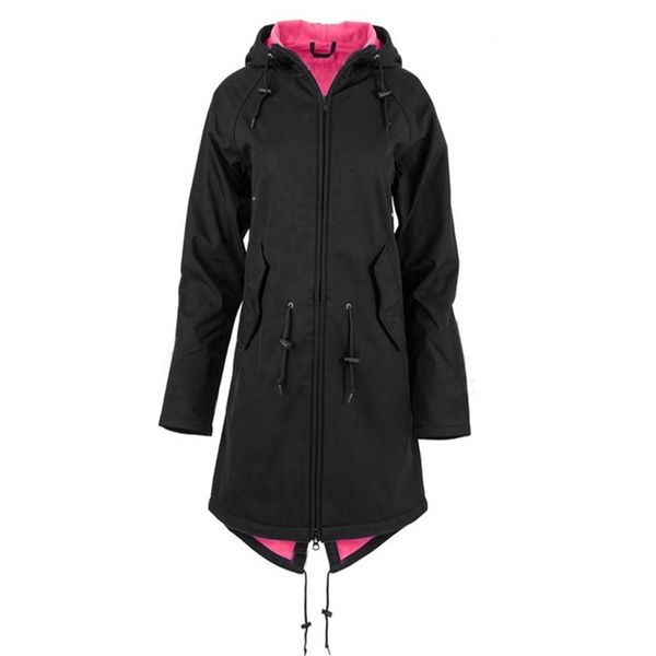 

winter coat female 2019 waterproof hiking skiing trekking softshell jacket women sportwear windbreaker jackets s-5xl chaqueta, Blue;black