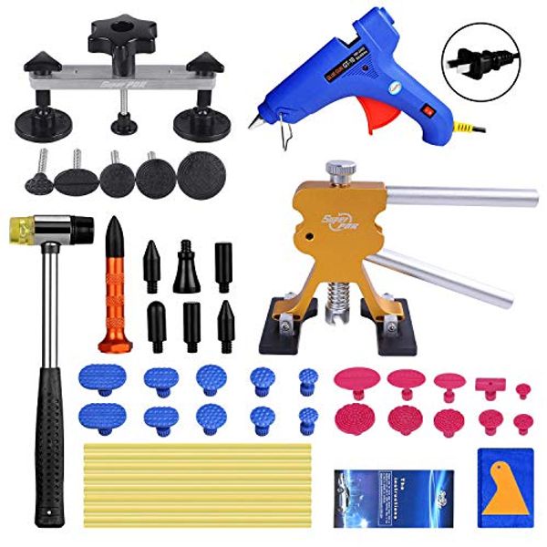 

pdr removal 42pcs (pdr puller kit pdr repair super dent car tool) remover paintless