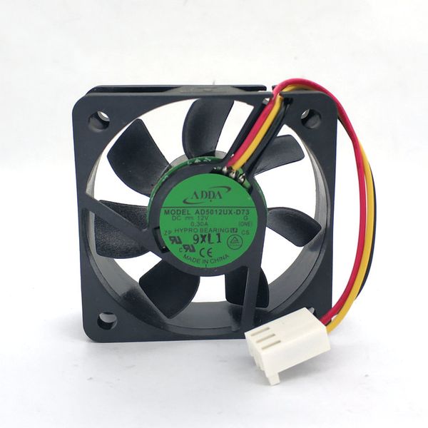 

new original adda ad5012ux-d73 5015 12v 0.30a 5cm hypro chassis cooling fan