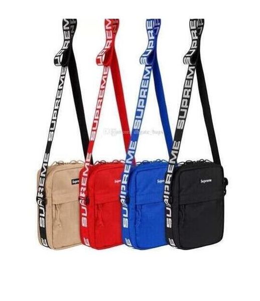 

44th pack chest fanny pack brand fashion waist bag men hip-hop belt men messenger bags 18ss small shoulder bag 4 colors dhl free