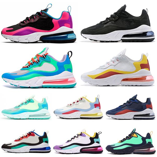 

designer 2019 react bauhaus running shoes for men women optical beige right violet hyper jade pink mens trainers sports outdoor jogging