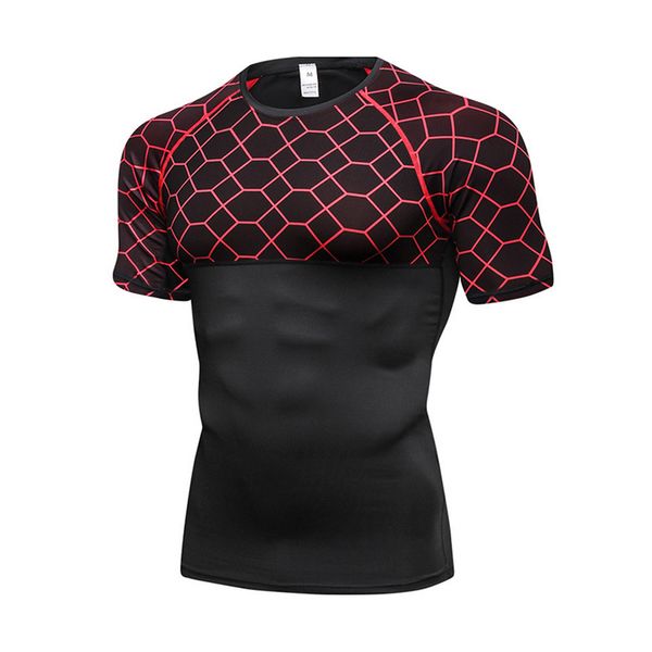 

спортивные клубы tight тенниска mens fitness t shirt homme спортивные фитнес летние топы тройники с коротким рукавом быстрый сушка tshirt ne, White;black